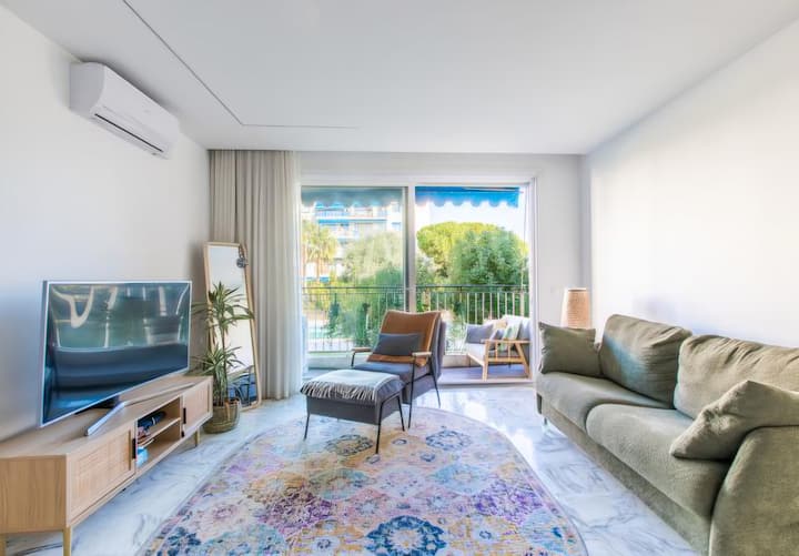 2 Chambres Avec Piscines/jardin Et Accés Plage - Niza