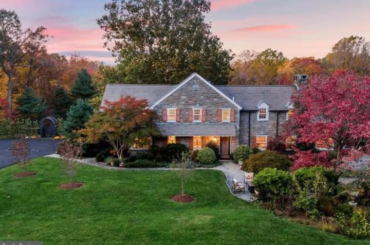 Walk To Pga From Gorgeous Estate - Ridley Creek State Park, Media