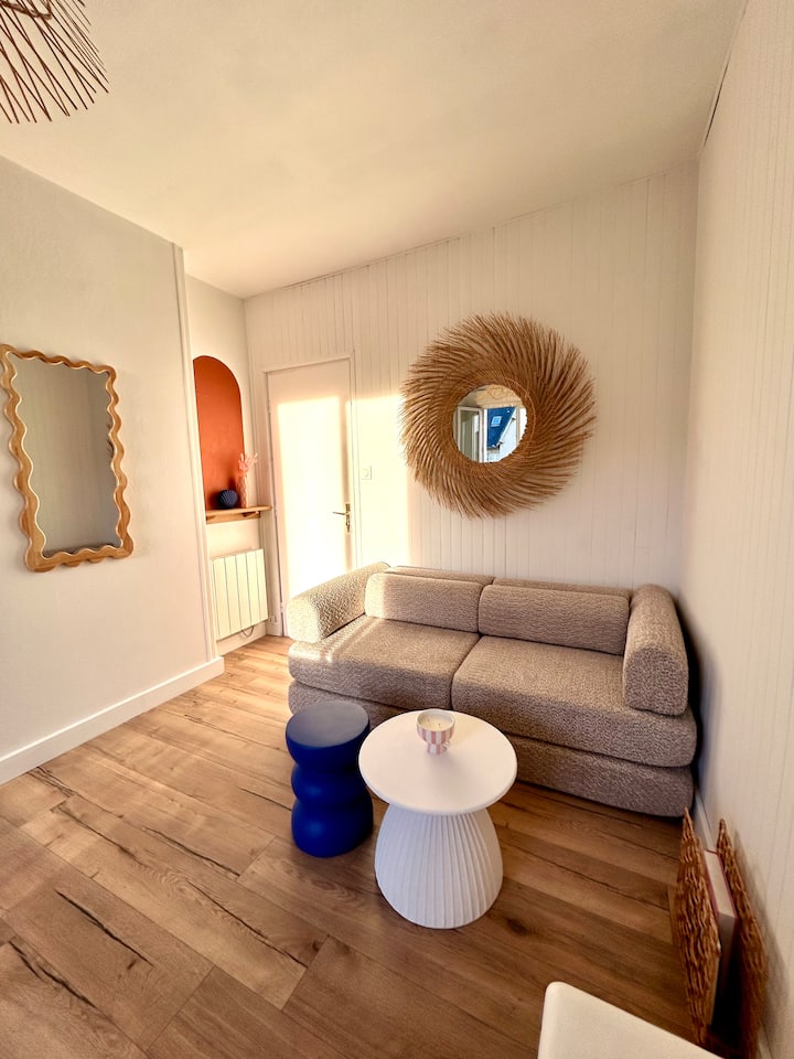 L’escapade -Appartement- Plage & Gr34 300 M à Pied - Kerlouan