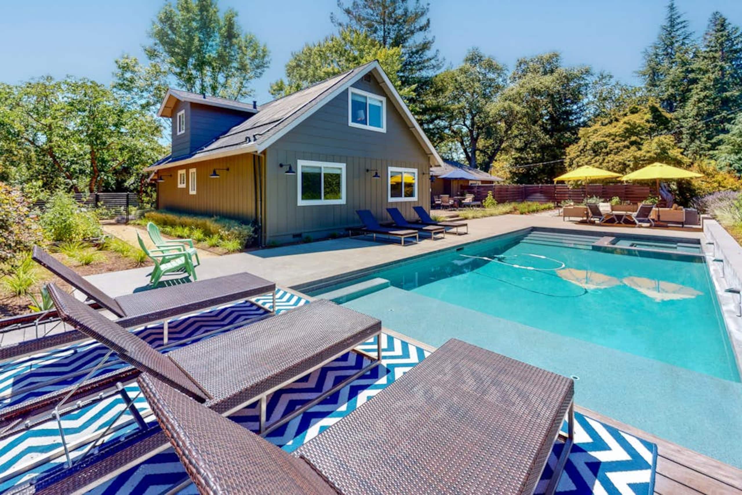 Modern Wine Country Home with Pool & Hot Tub - Main photo