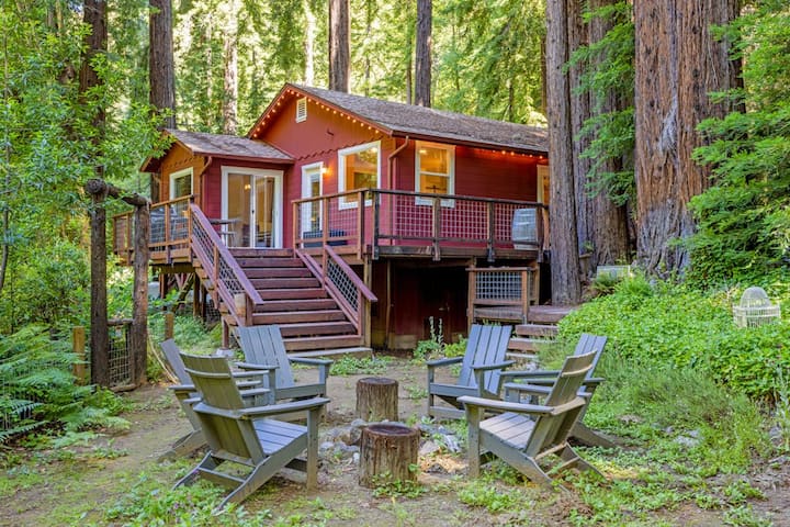 Cazadero Creekside Cabin In The Redwoods - Cazadero, CA