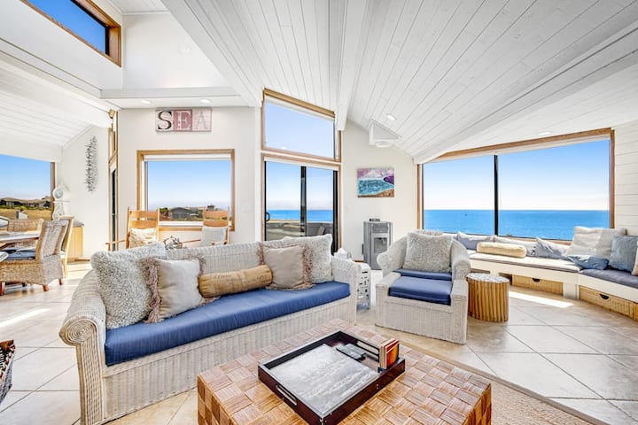 Bodega Bay Dog-friendly Oceanview Home + Hot Tub - Bodega Bay, CA