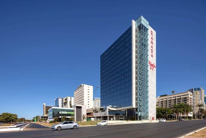 Flat Particular No Hotel Ramada Alvorada Brasília - Brasilia