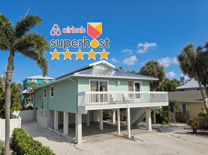 Make Beach Memories | Luxury Ami 2br Beach House - Holmes Beach, FL