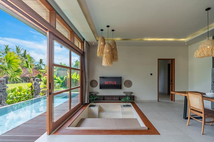 Brand New 1 Bedroom Serene Paddy Field Retreat - Ubud