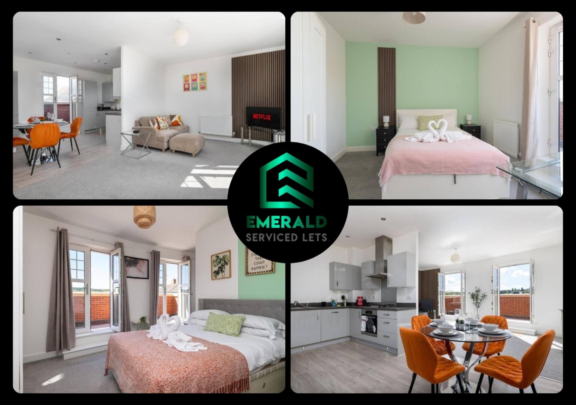 2BR Penthouse - Balcony Views - Free Parking