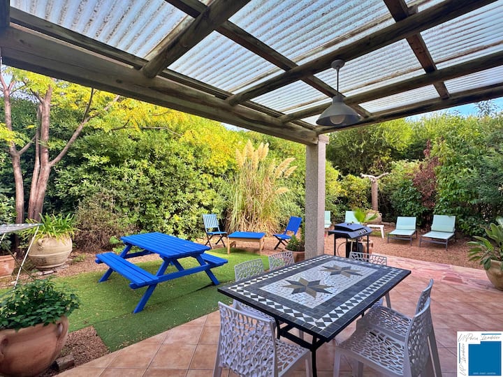 Villa Clémentine -3 Chambres -Piscine -500m Plages - Lecci