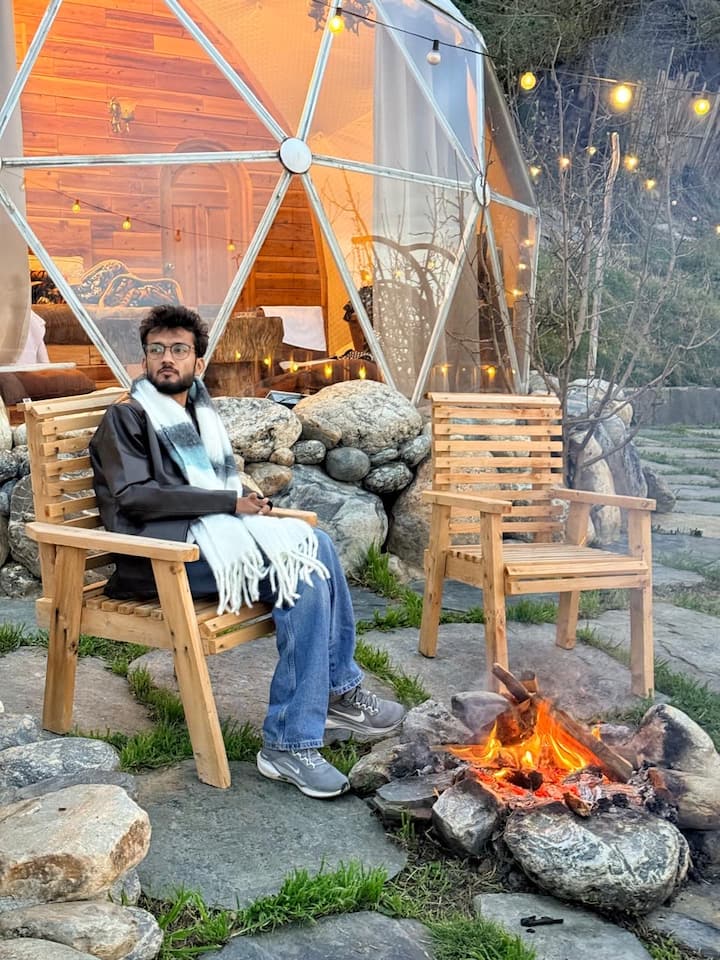 The Hidden Eden Dome · Mashroom Dam Monsoon Retreat · Glamping · Nandivali Maharashtra - 3