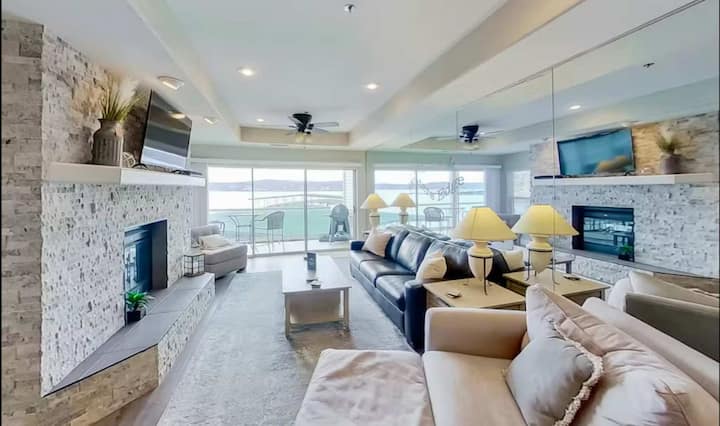 Serene 3br Condo - Lake Ozark - Water Views - 奧扎克湖