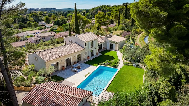 Mas Des Serpolets, Vue Sur Les Alpilles - Mouriès