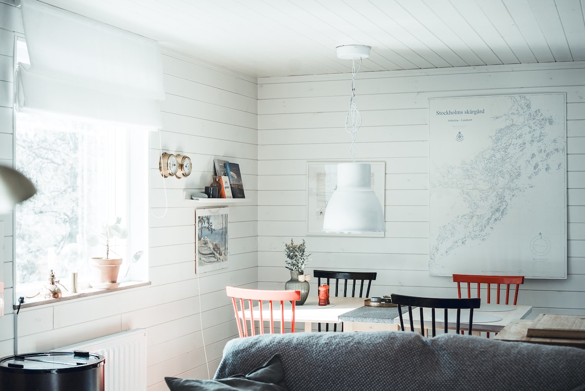 Architect Retreat, Sandhamn w/ Boat Slip