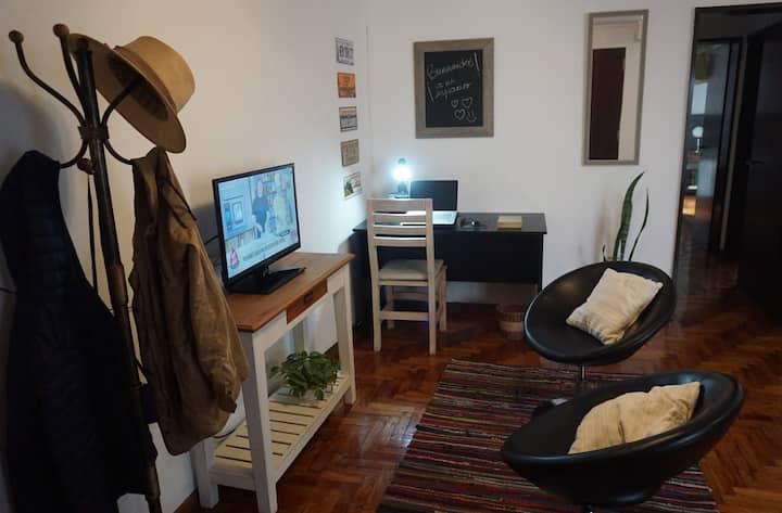 Acogedor Departamento Céntrico Con Estilo Viajero - Santa Fe