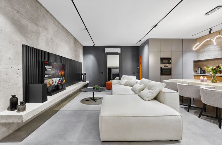 Bubo Light Grey Houses 2 - Faralya