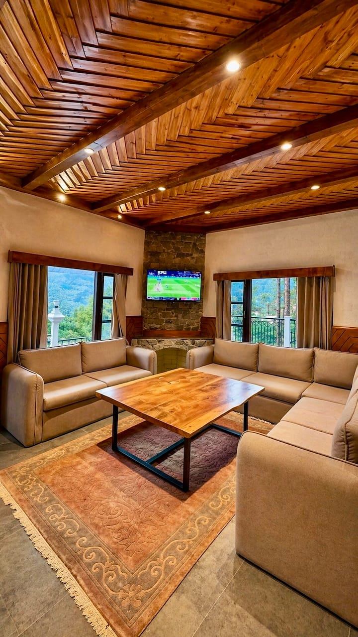 4bhk: Girnar Estate Heritage Villa With Jacuzzi - Manali