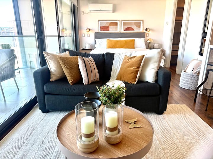 Moderno Depto Vista Piso 31, Mall Parque Arauco - Las Condes