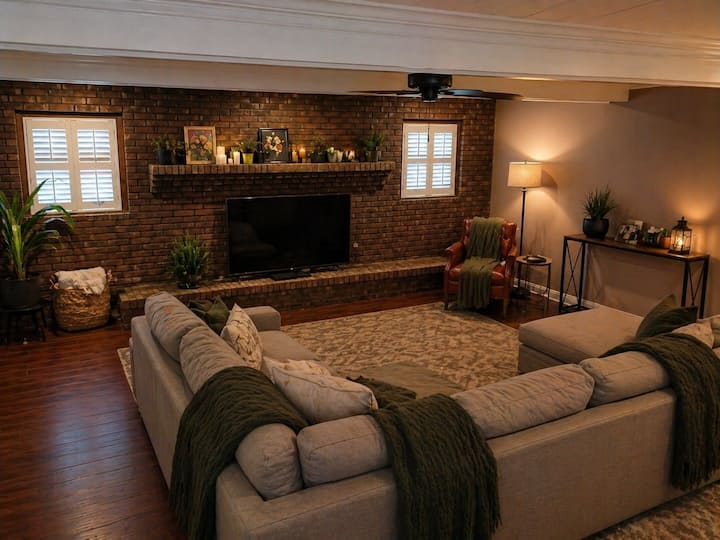 Spacious Family Home | Game + Creative Rooms - Alabama