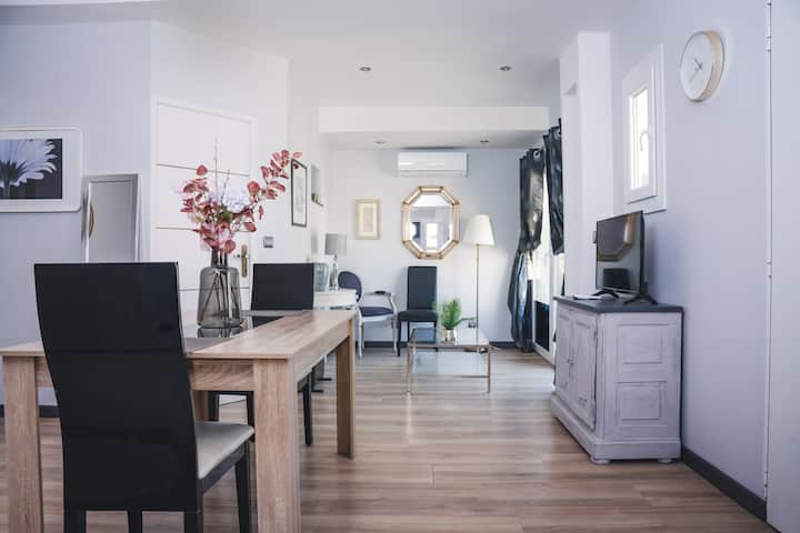 Maison Annexe/1 Chambre/climatisation/jardin Privé - Meyzieu