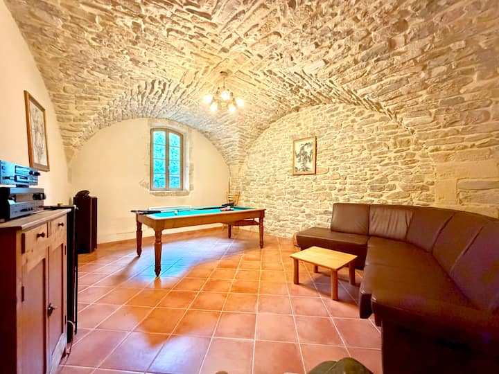 La Vermeillade, Maison En Pierre 8 Pers - Sommières