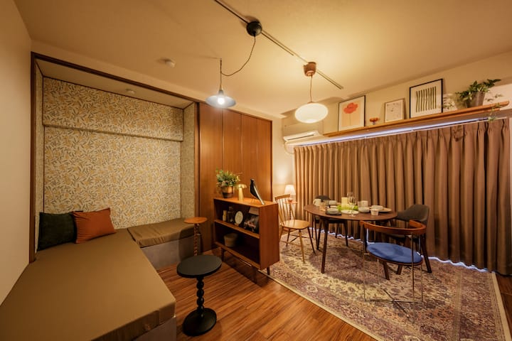連泊に最適｜10時in・18時out｜栄徒歩15分｜43㎡1ldk｜最大4名 - Nagoya