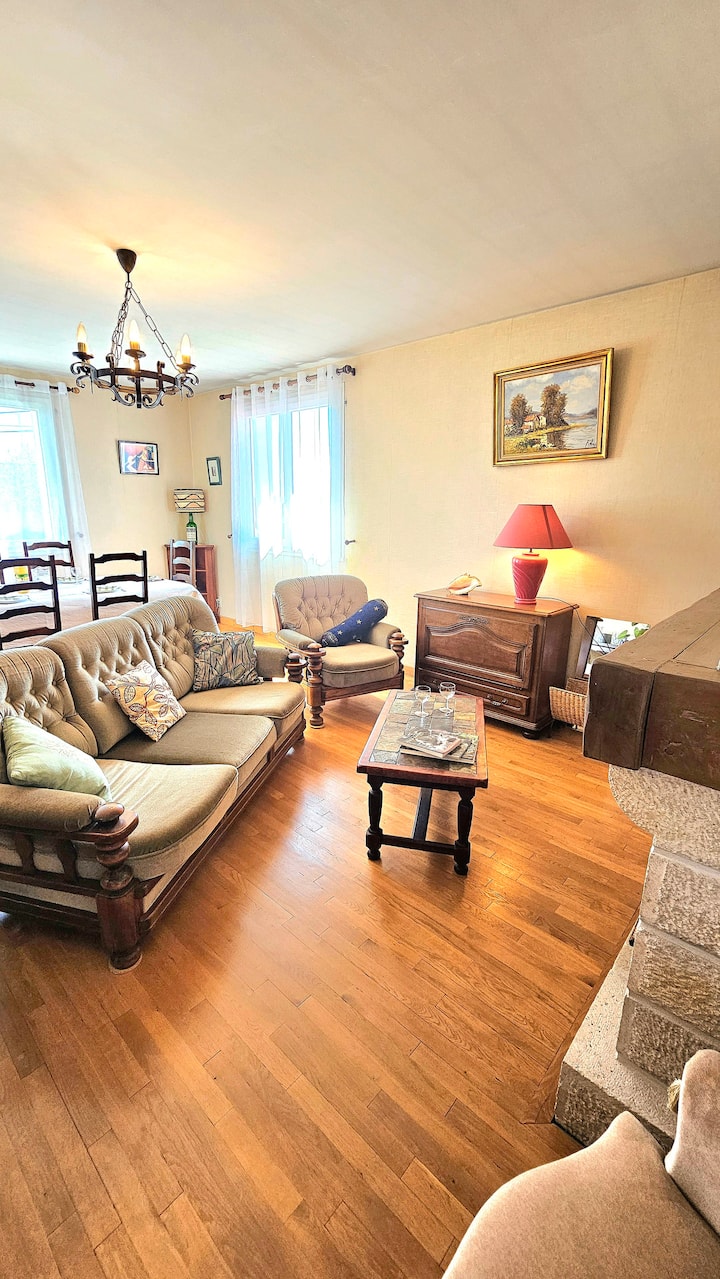 Appart 5 Pers-terrasse-pkg-central - Aurillac