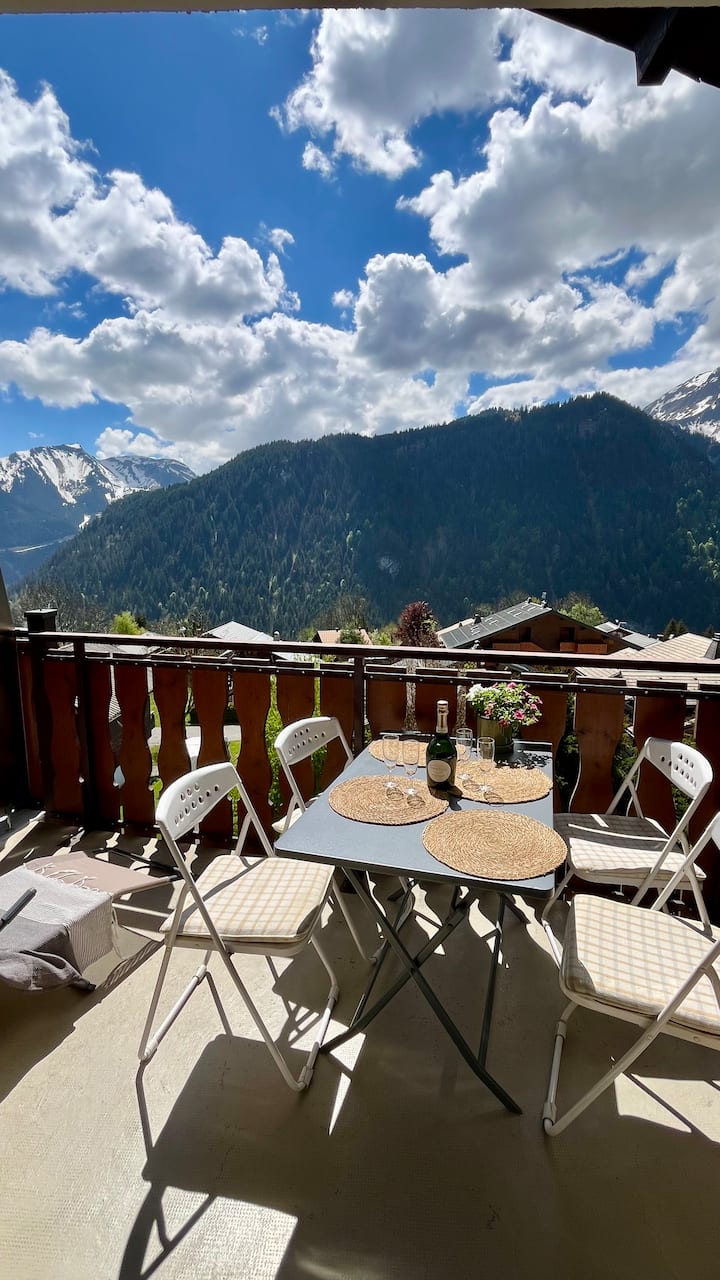 Appartement En Duplex Ensoleillé Pour 5 Personnes - La Chapelle-d'Abondance