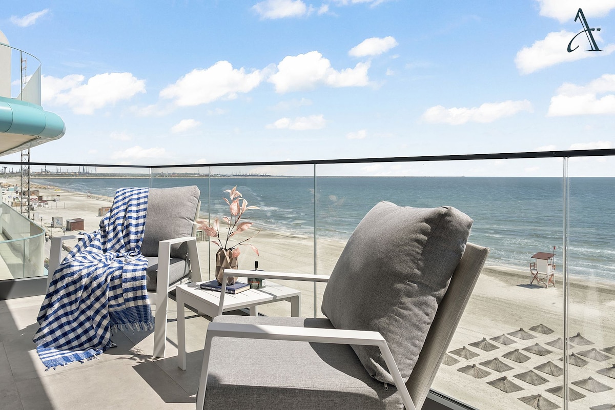 Aqua Vista Serenity Breeze - Beach View Mamaia — Apartment — sea-view vacation rental at Mamaia-Sat, Romania, Constanța, Romania — property photo 2 | Aqua Vista Rentals