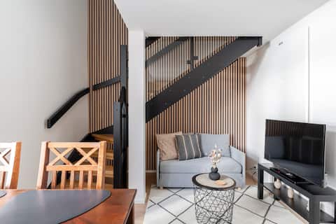Successful Airbnb property: Modern Nordic Loft in the Heart of Historical Area in Kaakinmaa