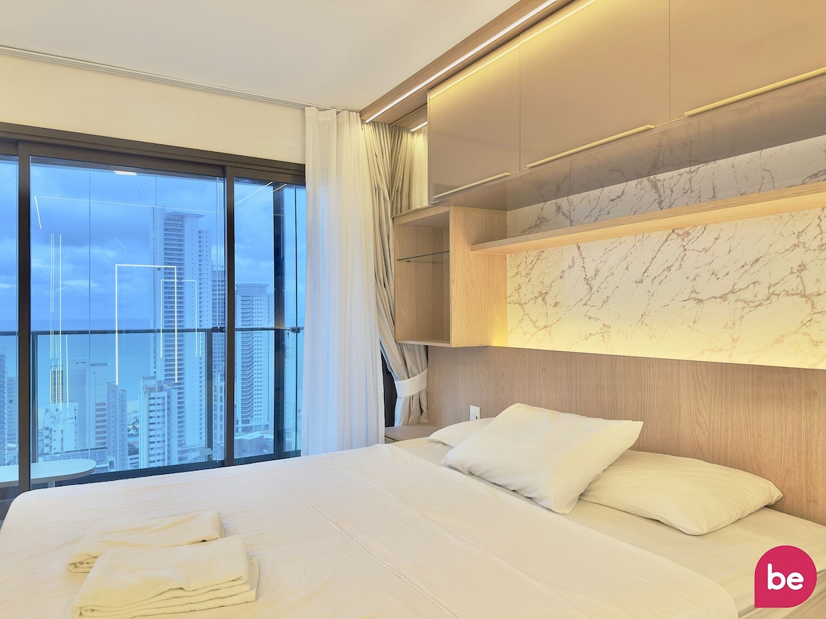 Foto do anúncio de Apartamento com vista para o mar no Beach Class por Be My Guest em Meireles, Fortaleza