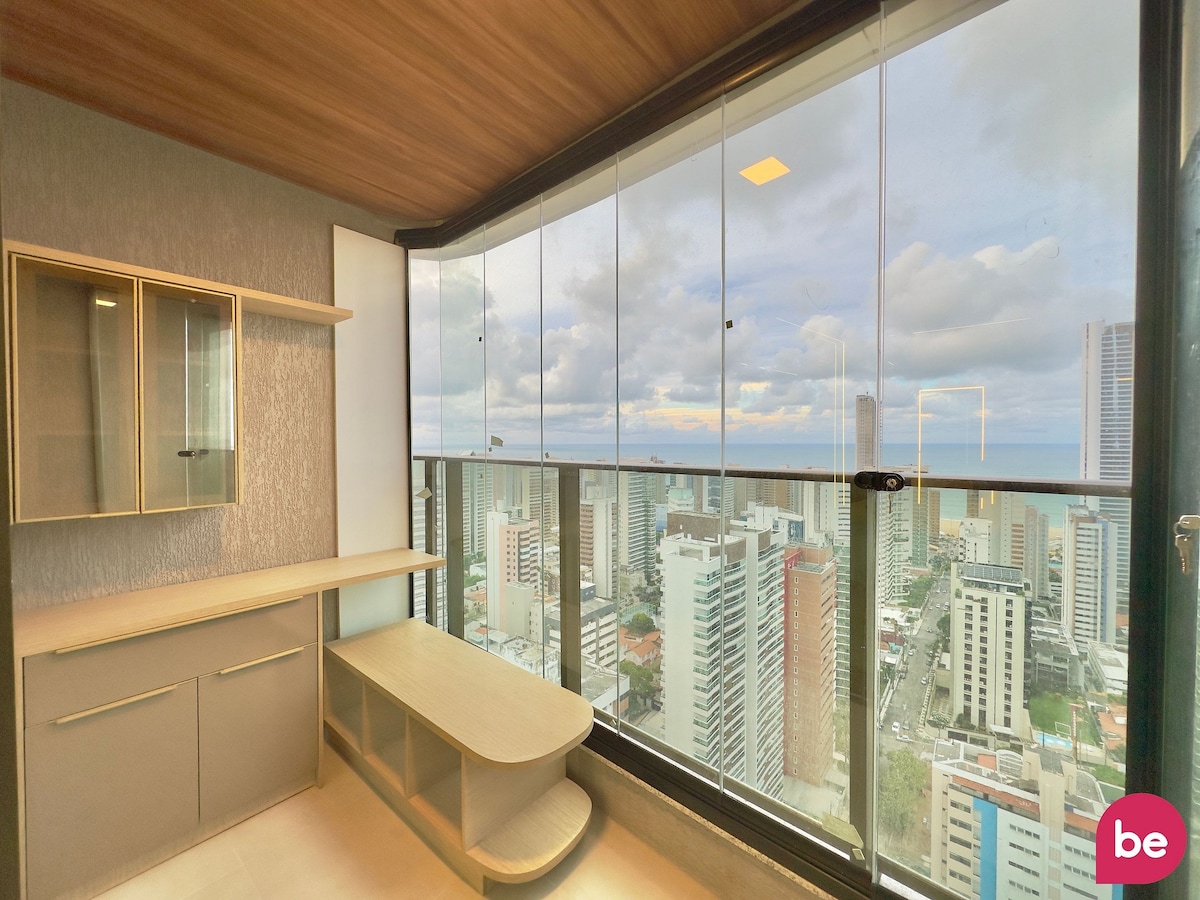 Foto do anúncio de Apartamento com vista para o mar no Beach Class por Be My Guest em Meireles, Fortaleza