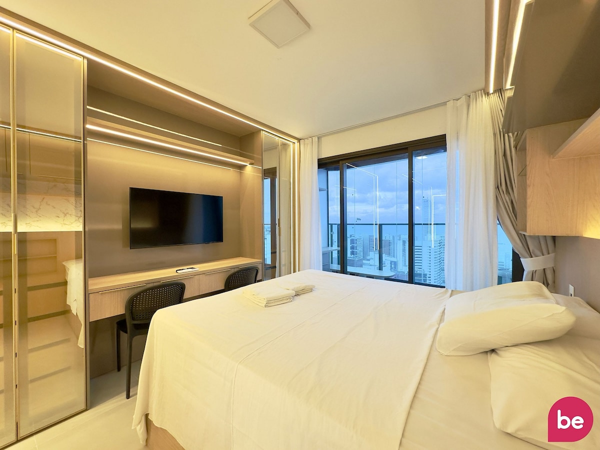Foto do anúncio de Apartamento com vista para o mar no Beach Class por Be My Guest em Meireles, Fortaleza
