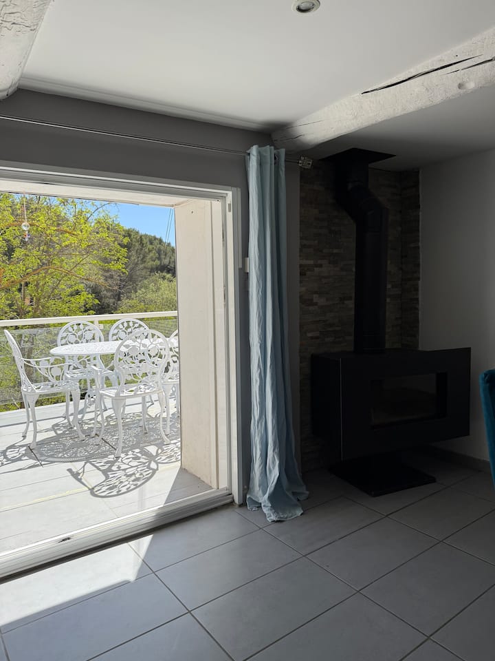 Villa Piscine Au Calme Avec Vue Collines 6 Prs - Auriol