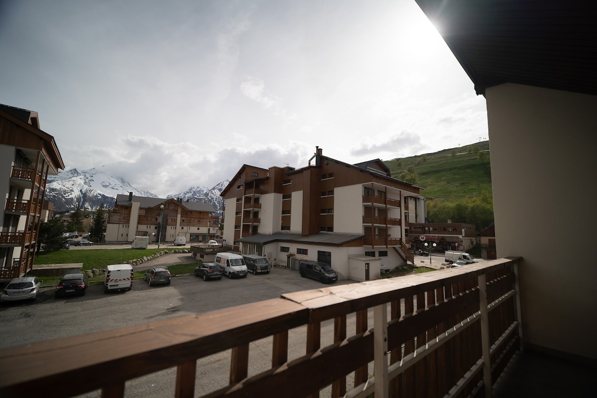 La Pause Montagne — appartement 4 personnes centre station aux 2 Alpes, vue Muzelle — photo 5