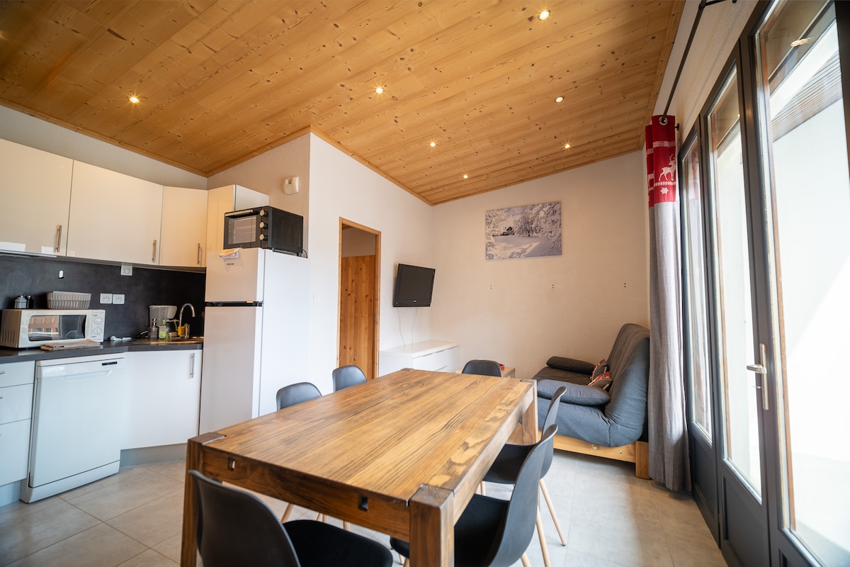 La Pause Montagne — appartement 4 personnes centre station aux 2 Alpes, vue Muzelle — photo 1