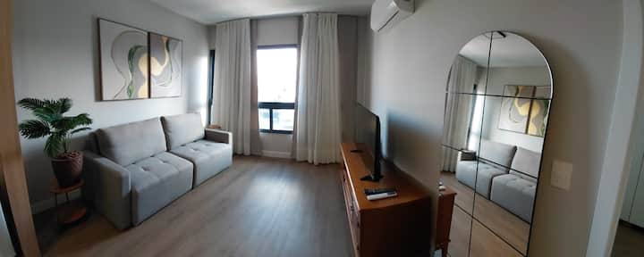 Apto Novo Com Garagem E Piscina, Area Central - Porto Alegre