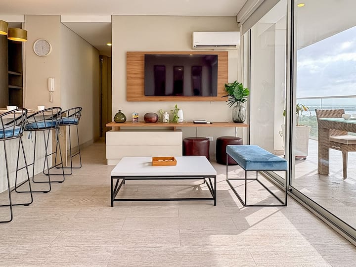 Stylish 2br W/ Private Balcony | Apt 805 Mq - Cartagena de Indias