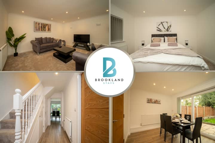 Spacious 5br Family Home In Windsor | Free Parking - Maidenhead