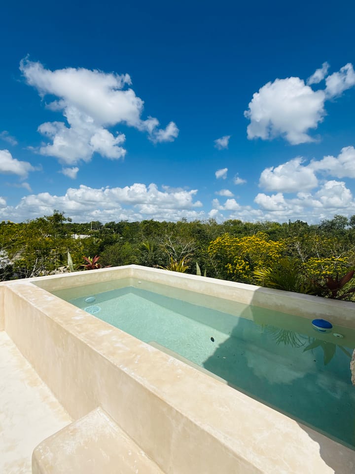 Exclusive Penthouse W/ Private Pool & Patio - Bacalar