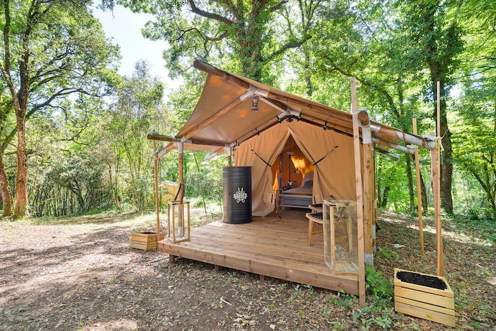 27.tente Safari Pechalifour -2 Pers - Sarlat-la-Canéda