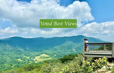 Voted "BEST VIEWS!" Private 6 Acres - 3 Story Home