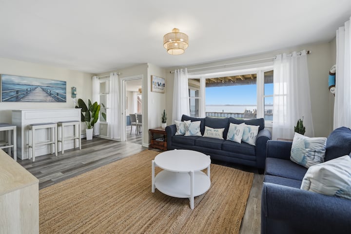 Waterfront Views & Boat Dock, Spacious Home On Bay - Atlantic City, NJ