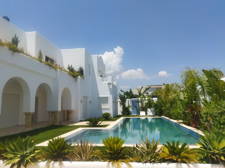 Villa Paradisiaque à 10 Minutes De La Plage - Hammamet