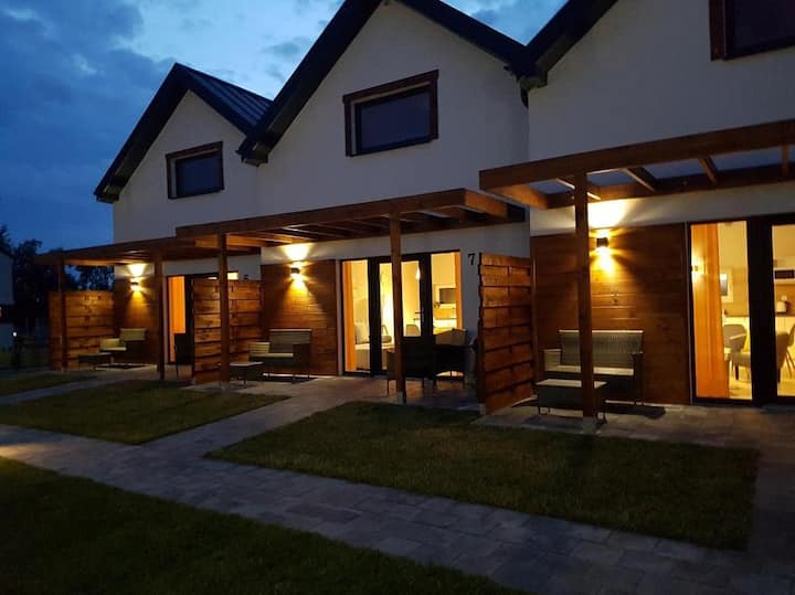 Ferienhaus In Leba- Pool, Jacuzzi, Sauna - Łeba
