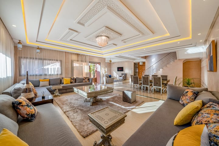 Luxury 4br Villa | Breakfast, Bbq & Private Pool - Marokko