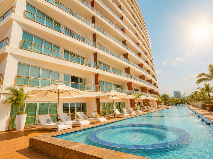 Ocean View Deck12 2 Units Pool Gym Parking - Puerto Vallarta