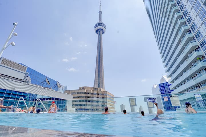 Modern 2br 2ba Best Location For Tourists - Rogers Centre