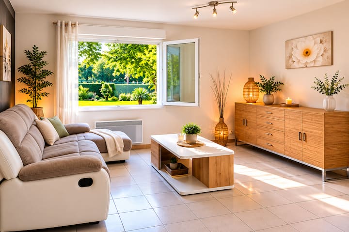 Maison Avec Piscine Au Calme – 6 Pers - Vielle-Saint-Girons