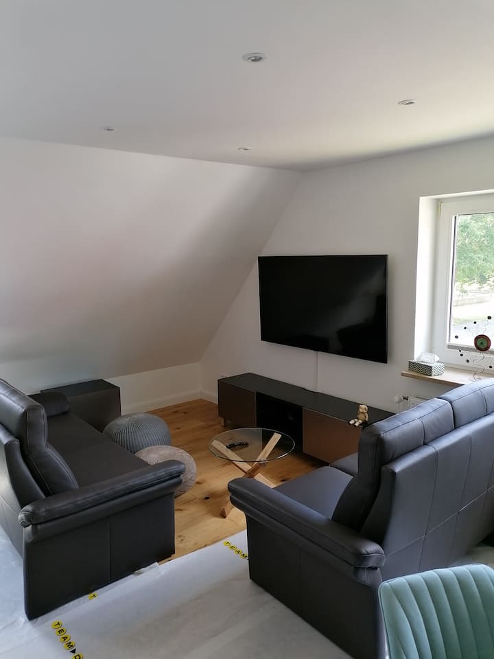 Moderne Südheidewohnung Mit Großer Dachterrasse - Bergen