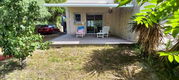 Appartement Jardin Près Du Courant Et De Locéan - Mimizan Plage