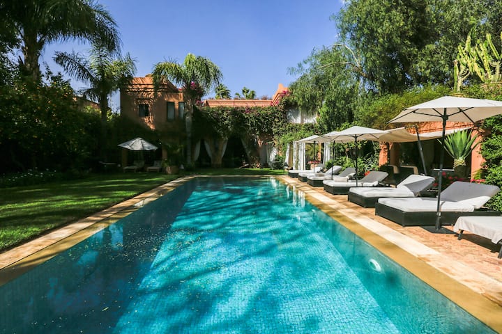 Villa D'exception Sur Le Golf D’amelkis - Marrakech