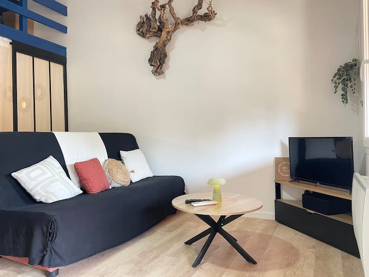 Nature｜confort｜qualité • Wifi Clim Parking Pour 5 - Leucate